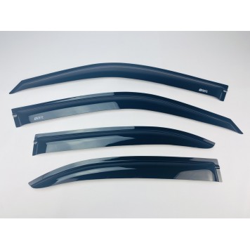 Дефлектори вікон Mercedes E-class W-210 1995-2002 Sedan накладні (DEFL) Q2-2